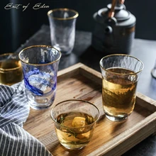 Восточная часть Эдема облако узор Пномпень прозрачное стекло бытовая вода чашка чайная чашка большая емкость сок чашка термостойкая чашка