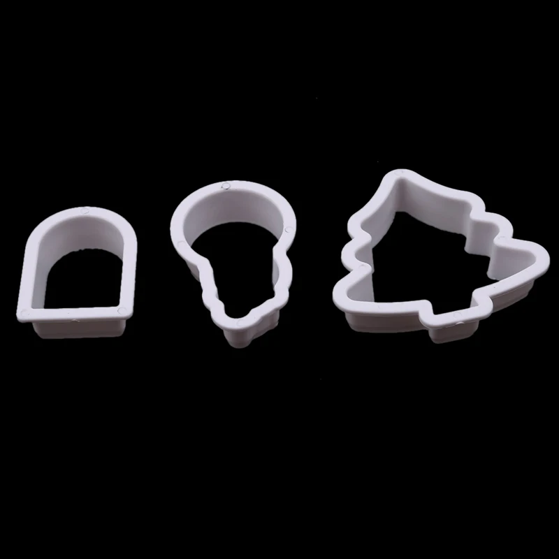 8 шт./компл. 3D имбирный Домик из нержавеющей стали брикет форма для печенья резак