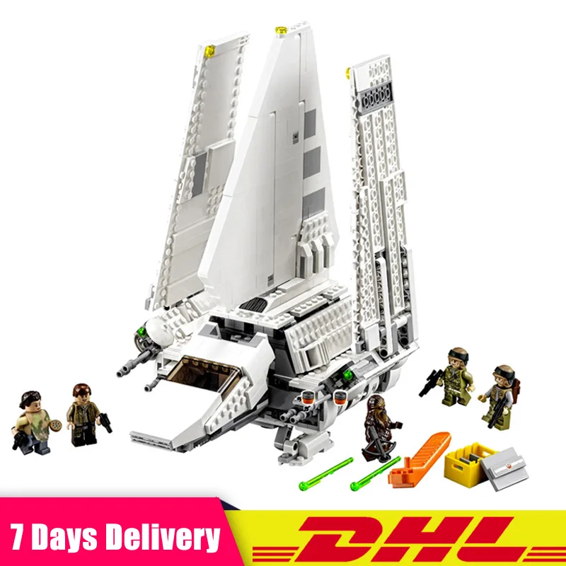 

IN Stock LEPIN 05057 937PCS Star Wars Imperial Shuttle Taidiriamu Building Blocks Bricks Toys Gifts Compatible LegoINGlys 75094