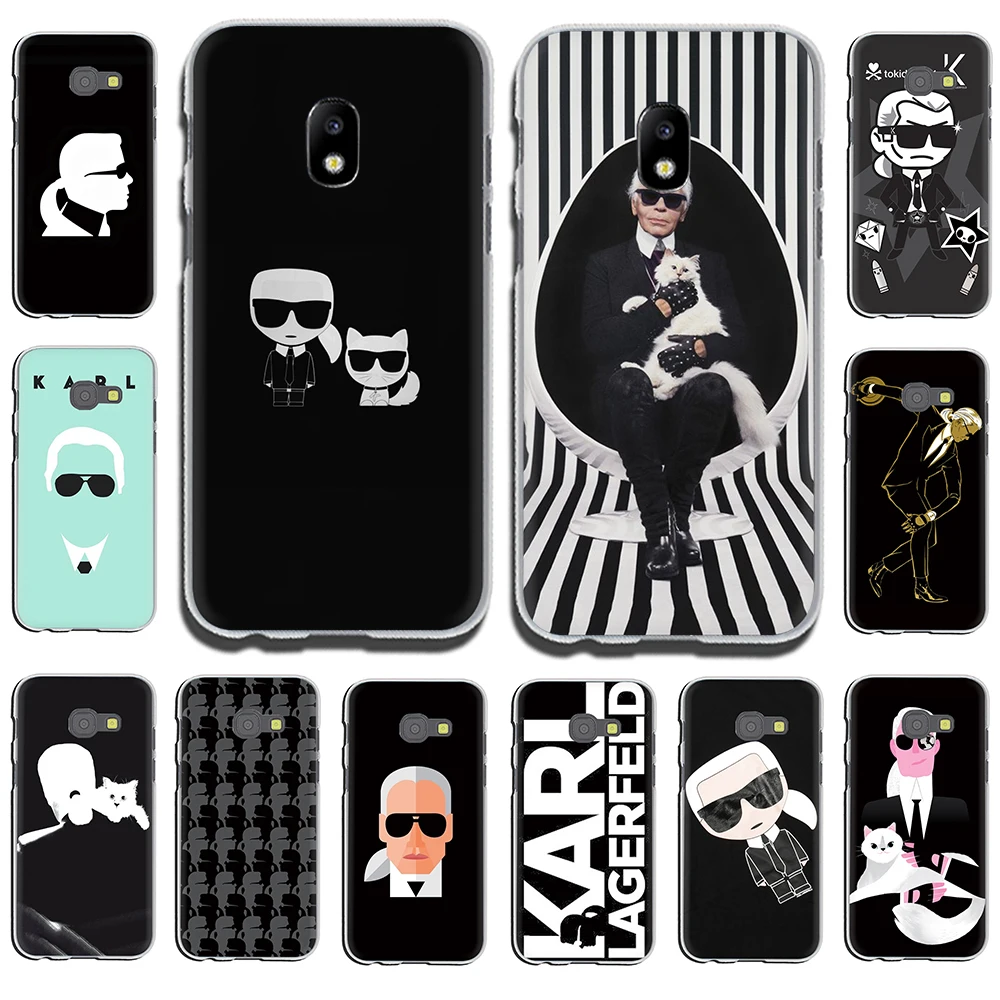 

Drawing of Karl Lagerfeld Hard Phone Case for Samsung Galaxy J6 J5 J1 J2 J3 J7 2017 2016 2015 Prime J7 EU Version
