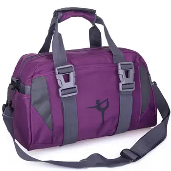 

Unisex Large Capacity Nylon Portable Shoulder Bag Travel Yoga Gym Tote Pouch