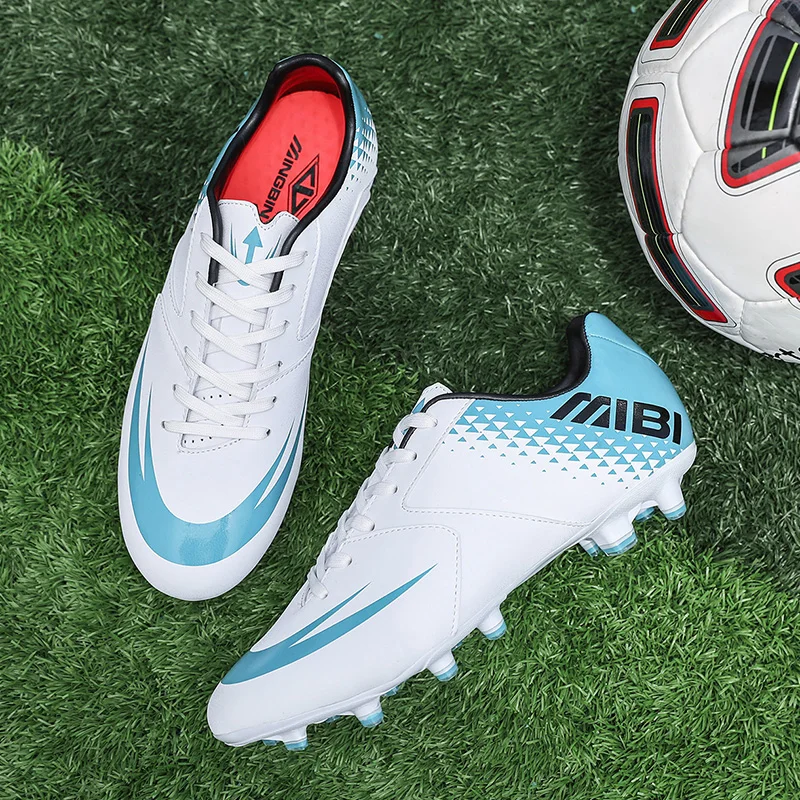 

Sports Football Boots Men Anti-Slip Soccer Cleats Trainers Shock-Absorbant Mens Soccer Cleats Latest Model Men Football Shoes