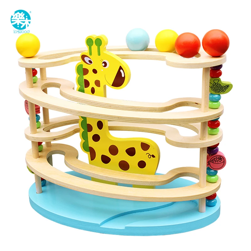 Bebe Jouet En Bois Bloc Balle Piste Billot Jeu De Table Bebe Educatif Animal Modele Balle Parc En Bois Jouet Pour Enfants Aliexpress