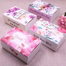 New Dreamcatcher printed gift box Diy handmade love wedding favor box gift package box Soap Box