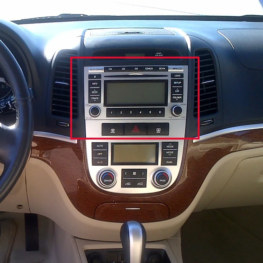 Flash Deal Liislee 2 din Android For Hyundai Santa Fe 2005~2007 Car Navigation GPS Auto Radio Stereo Multimedia Big Screen Player 4