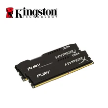 Оперативная память kingston HyperX DDR4, 4 ГБ, 8 ГБ, 2400 МГц, 16 ГБ = 2 шт. X 8 г, CL15, 1,2 в, 288pin, оперативная память для настольных ПК для игр