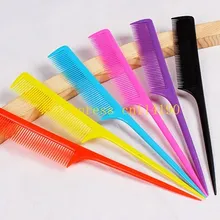 1000 шт./лот Мини острым хвост расческа для волос Пластик гребень для волос Красота Инструменты волос Кисточки