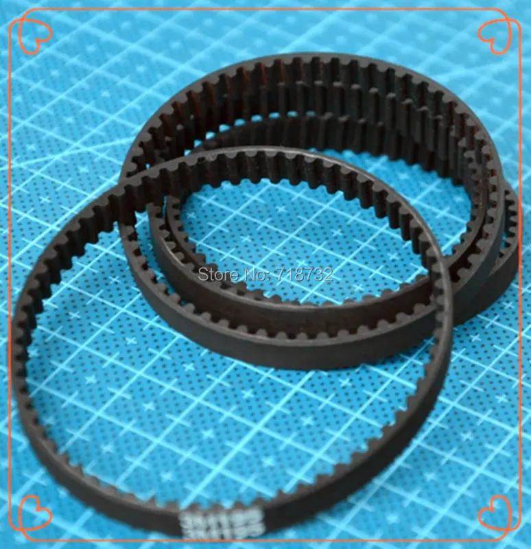 

366-GT3-9 round timing bel 366mm length GT3 9mm width 5pcs free shipping