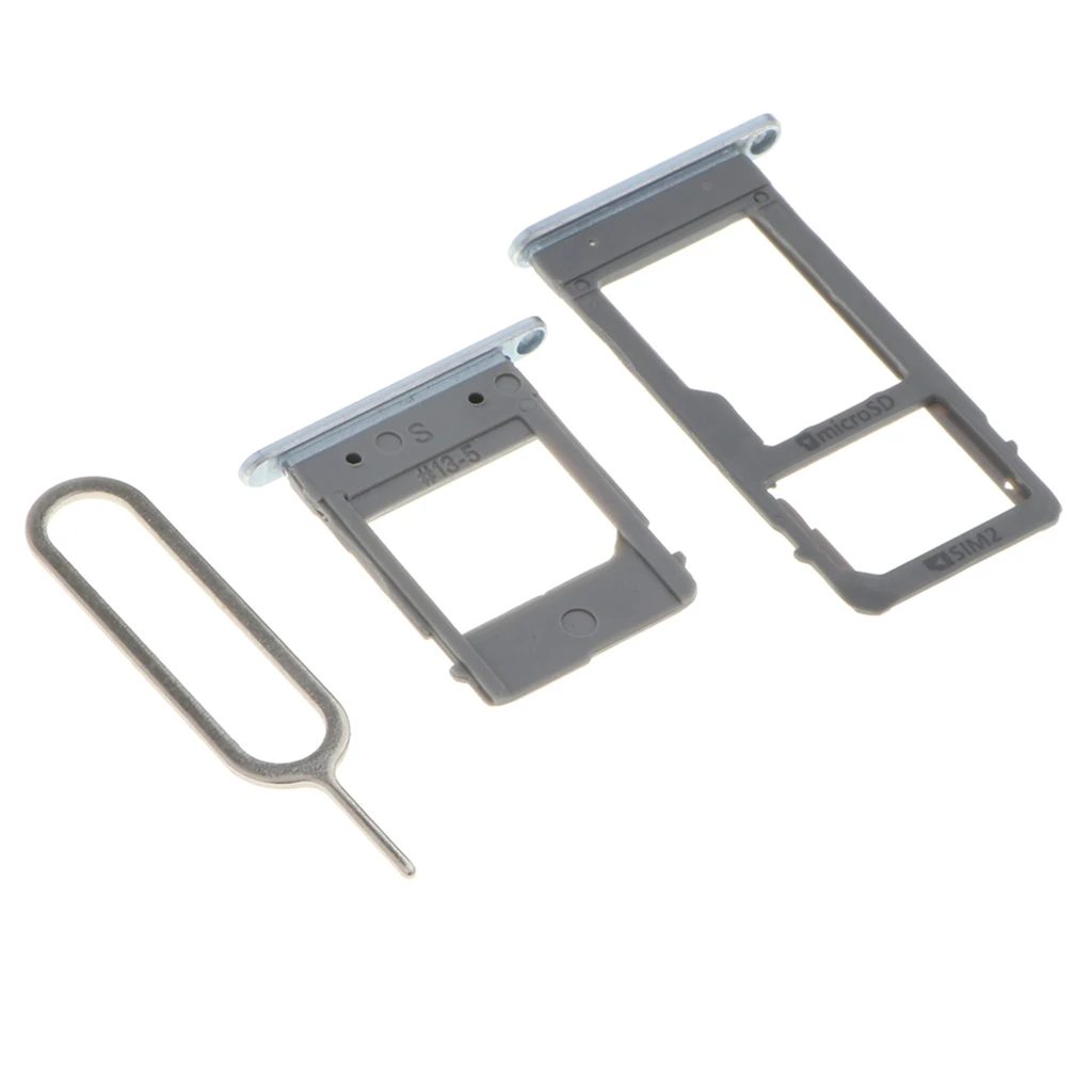 Phone SIM Cards Tray Holder Slot for Samsung Galaxy A5 A7 2017 A520 with Sim Card Tray Open Eject Pin