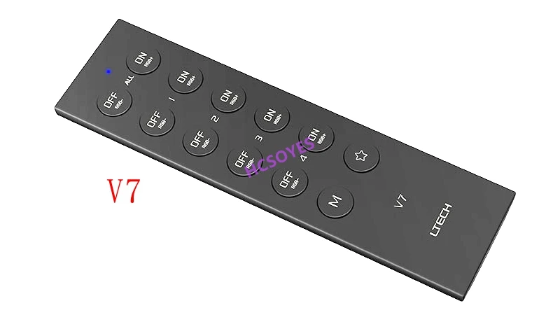 LTECH 2 4 г RF беспроводной V1 V2 V3 V4 V5 V6 V7 V8 пульт дистанционного управления для RGB/RGBW