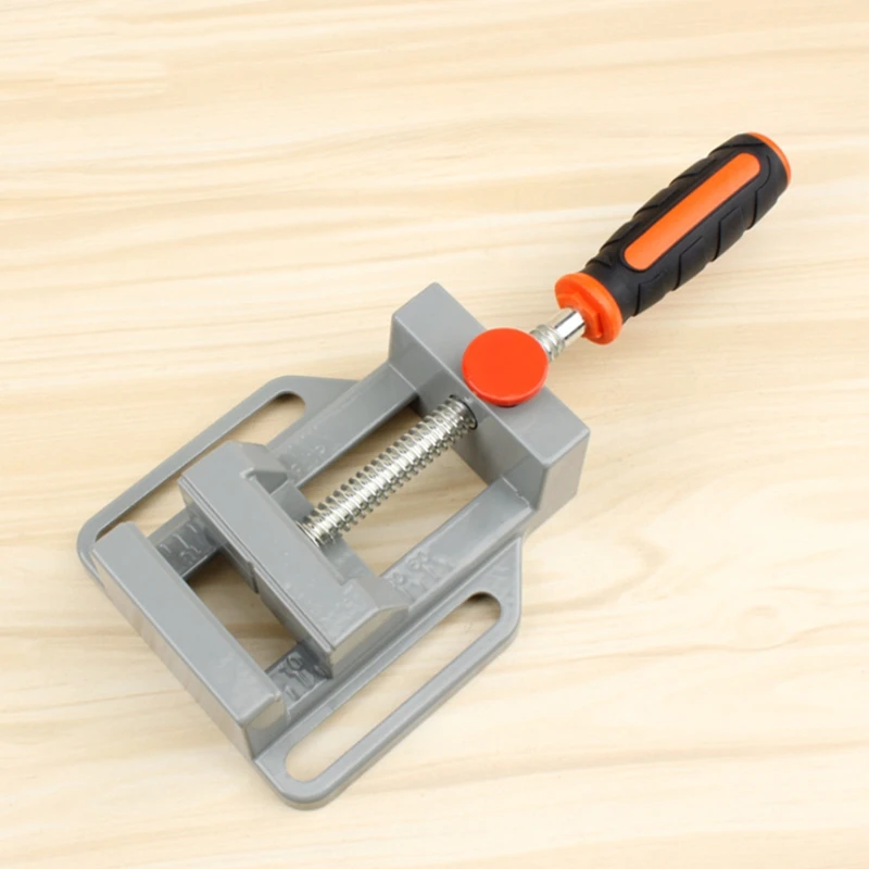  Bench Vise Flat Tong Multifunction Aluminum Drill Press Vise Table For Milling Engraving Woodworkin