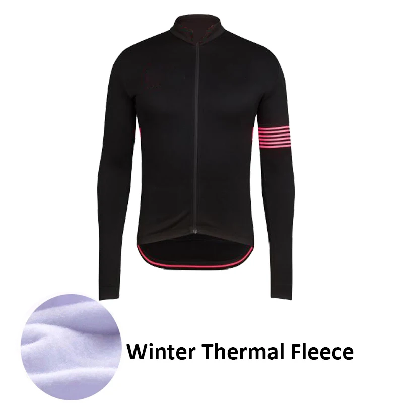 Ropa Ciclismo Winter Thermal Fleece Warm Cycling Jersey Long Sleeve Bicycle Jacket MTB Bike Clothing - Цвет: 10