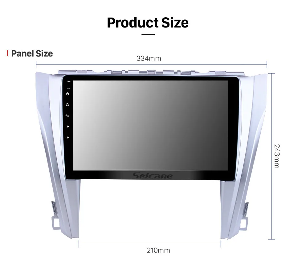 Top Seicane 10.1 Inch GPS Navi Radio For 2015 2016 2017 Toyota Camry Android 8.1 Head Unit Car Player with Mirror Link WIFI USB SWC 15 Top Seicane 10.1 Inch GPS Navi Radio For 2015 2016 2017 Toyota Camry Android 8.1 Head Unit Car Player with Mirror Link WIFI USB SWC 15