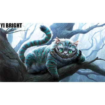 

Full Square/Round Drill 5D DIY Diamond Painting "Alice In Wonderland" Embroidery Cross Stitch Mosaic Rhinestone Home Decor GT