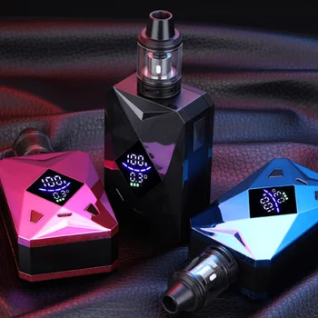 

Original 100W Starter Kit electronic cigarette kit vape mod LED display power adjustable 2600mAh battery 0.3ohm e-cigarette vape