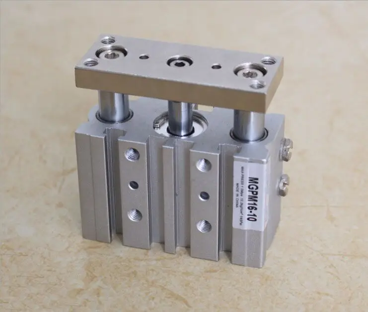 bore size 12mm* 75mm stroke SMC Type Compact Guide Pneumatic Cylinder