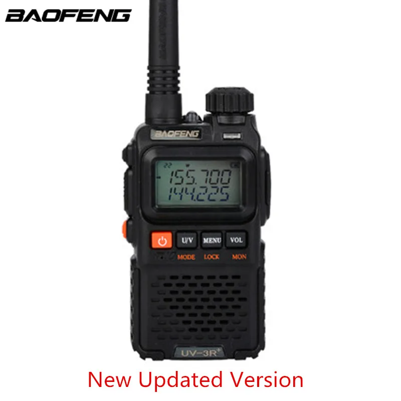 Фото BaoFeng UV 3R плюс иди и болтай Walkie Talkie портативный UHF VHF УФ + CB Радио рация с фонарем мини BaoFeng UV 3R плюс иди и болтай Walkie Talkie портативный UHF VHF УФ + CB Радио рация с фонарем мини