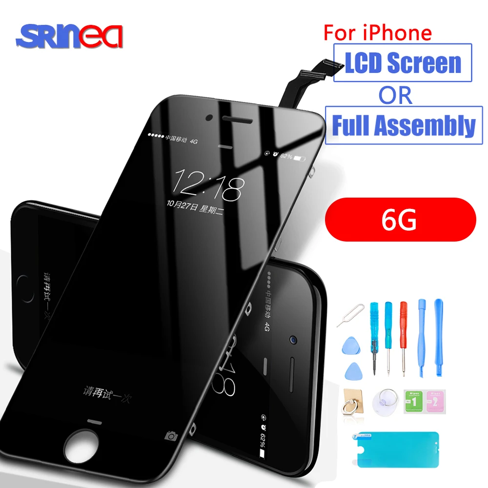 

100% AAAA Original LCD Screen For iPhone 6 6G A1549 A1586 A1589 Screen LCD Display Digitizer Module Screens Replacement LCDS