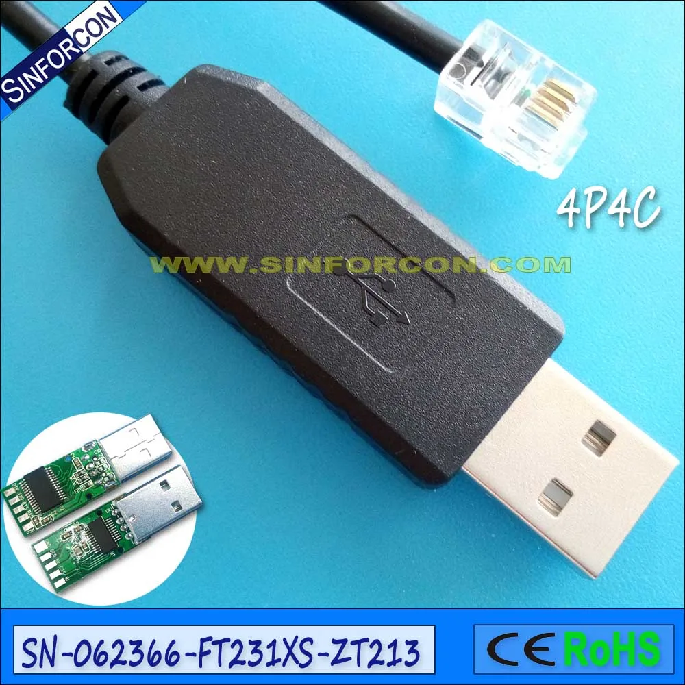 ioptron equatorial telescope smart eq pro ieq30pro usb rs232 to 4p4c rj9 upgrade control console cable