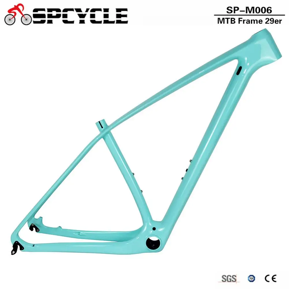 Ультралегкая углеродная рама Spcycle 29er 27.5er для горного велосипеда 650B совместимая с