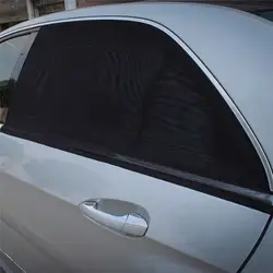 Автомобиль козырек от Солнца Крышка задняя сторона окна для маленьких Max UV защитный блок сетки 2 шт окна от солнца челнока m4