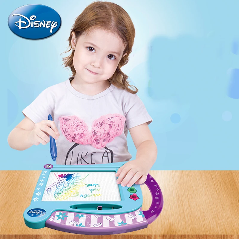 Disney развивающие игрушки Замороженные магнитная доска для рисования детская