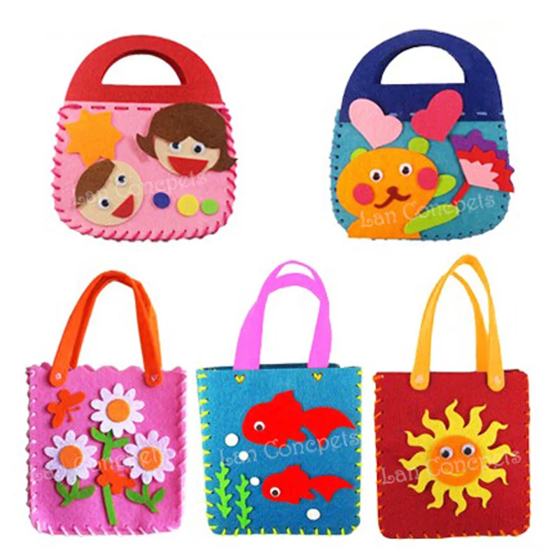 DIY Craft Kit Felt bags 1