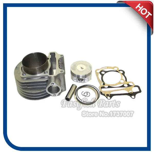 180cc цилиндр 61 мм комплект с большим отверстием для GY6 125cc 150cc 1P52QMI 1P57QMJ двигатель
