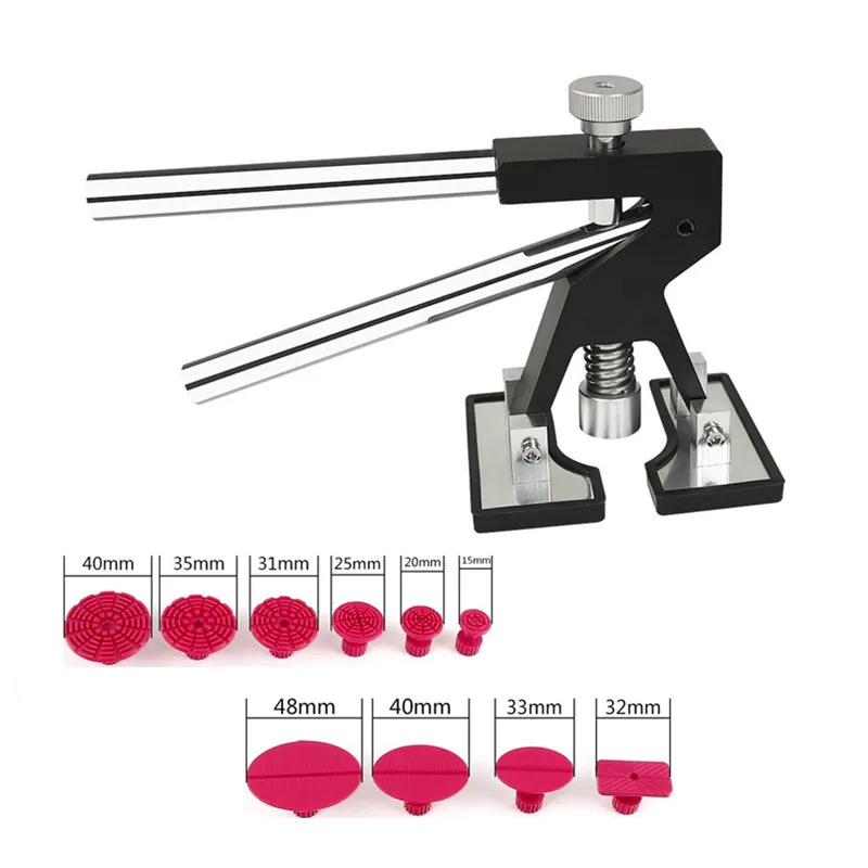 

FURUIX Ferramentas Dent Removal Paintless Dent Repair Tool Dent Lifter Dent Puller Tabs Hand Tool Set Toolkit