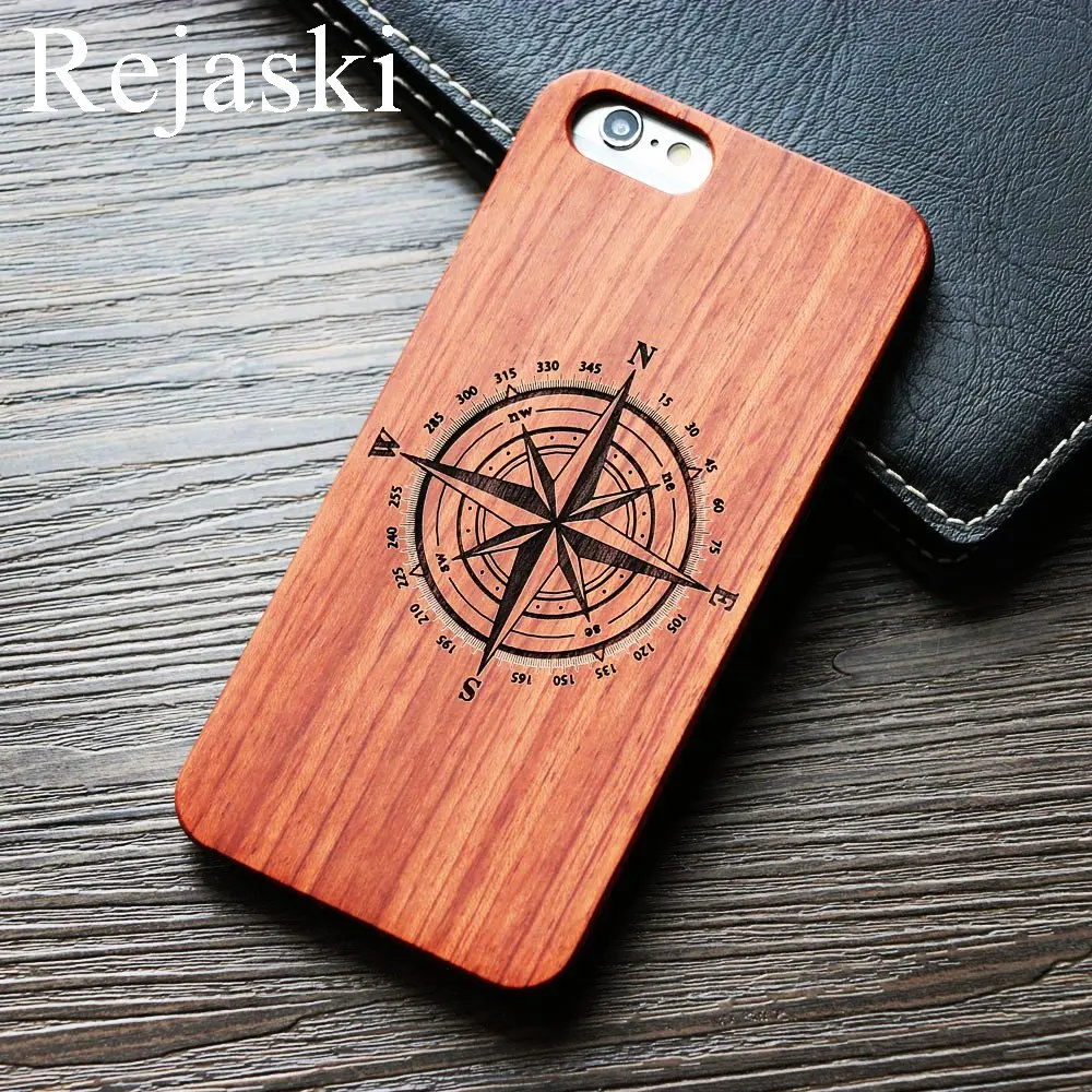 ホット彫刻高級ガネーシャ神トーテム木製電話ケース Apple の Iphone 6 6 5s 木製カバー携帯 Iphone 7 8 ケース砂時計竹 Phone Case Covers Aliexpress