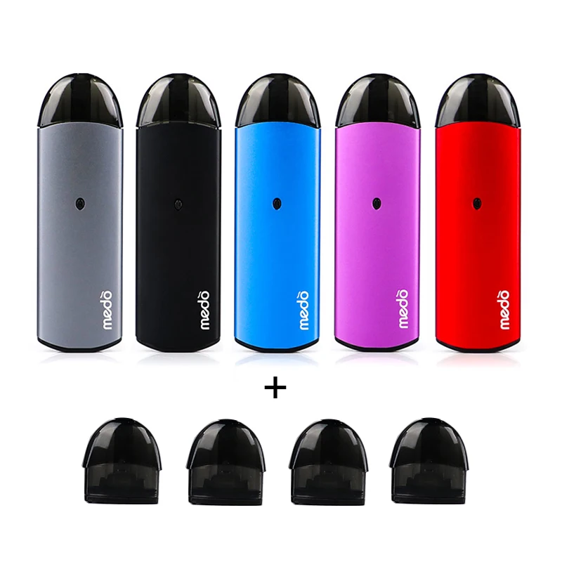 

New arrival Pod system medo kit 500mah built-in battery with 2ml capacity 1.3ohm pod E-CIG vs justfog minifit /justfog q16