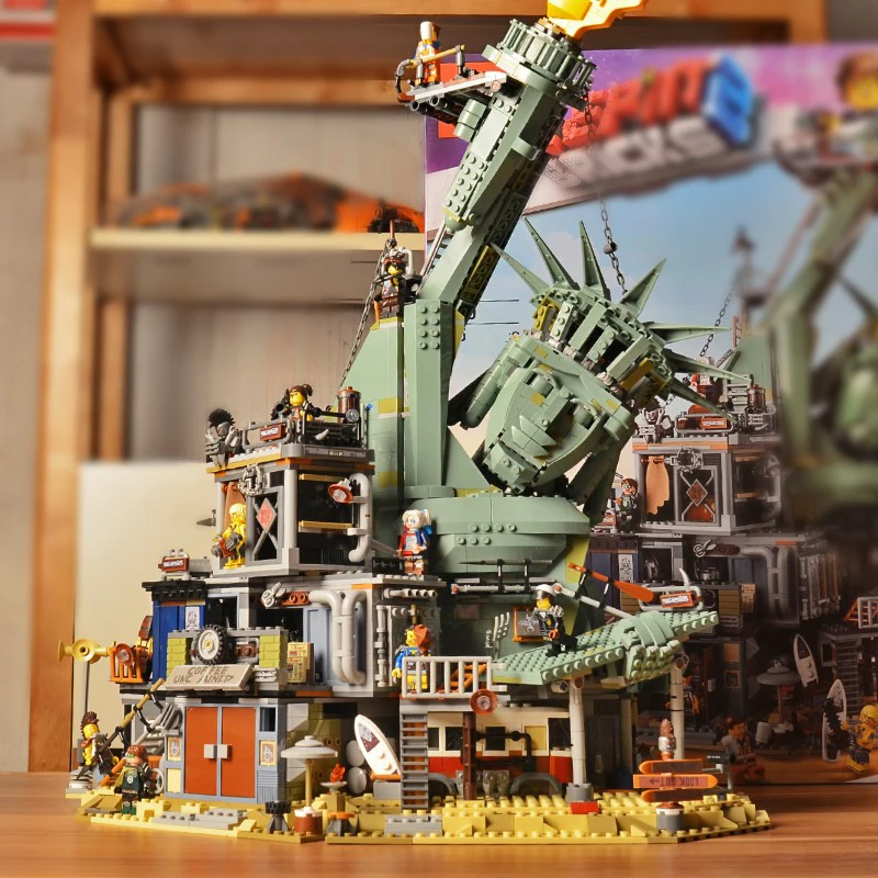 Добро пожаловать в apocalypseberg совместимая серия lepinblock Movie 70840 строительные блоки