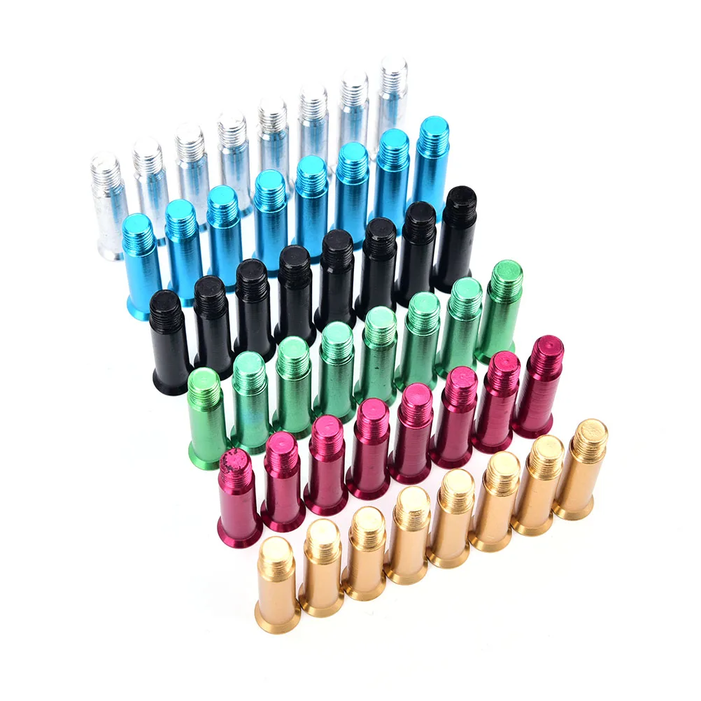 8Pcs Roller Skates Parts Axle Male And Female Screws For Child Kid Or Adult Free Skating Inline Skates 6 Colors