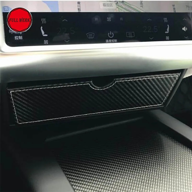 Updated Car Dashboard Console Storage Box for Tesla Model S Model X Cubby Drawer Container Content
