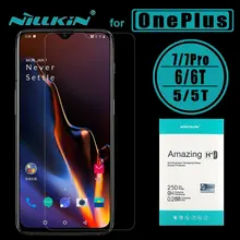 Nillkin For Oneplus 7 6T 6 5T 5 Tempered Glass 9H+ Pro 2.5D Clear Glass Screen Protector Film for 1+ Oneplus 7 pro 6T 6 5T Glass