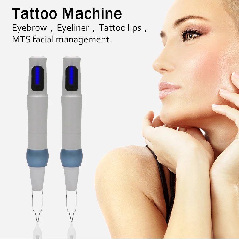 

1 Set Permanent Tattoo Makeup Machine With 1 Liberty Tattoo Pen and 1 Line For Eyebrow and Lip Designs Makeup Free Shipping