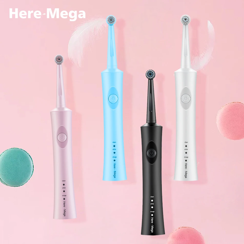 

HERE-MEGA Electric Toothbrush USB charging sonic toothbrush Deep waterproof toothbrush All round cleaning Automatic toothbrush