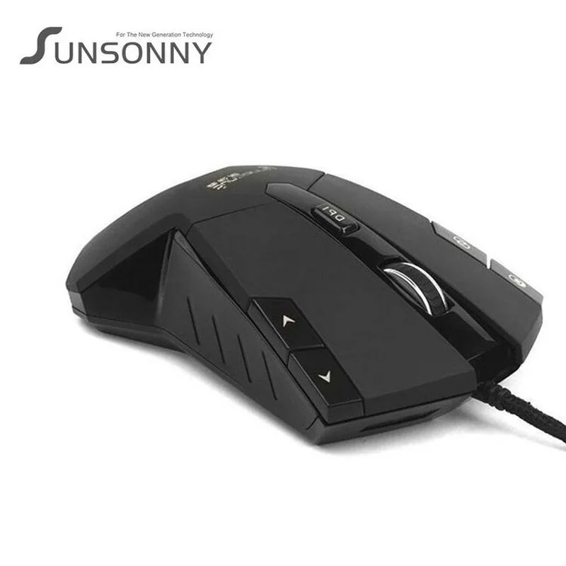 Уникальный Sunsonny SM-SG800 IMP проводная USB мышь 2500 dpi Настольный игровой компьютер офисный Домашний ноутбук умные энергосберегающие мыши