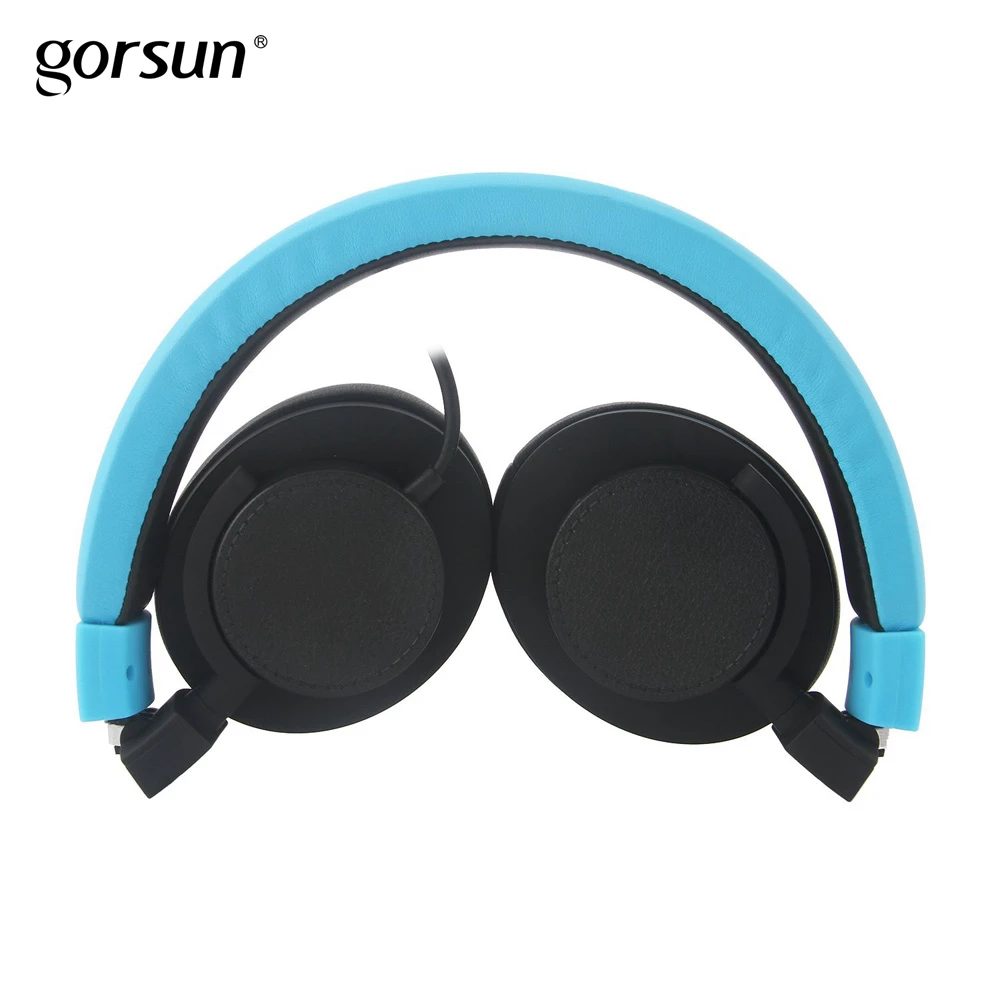 Gorsun GS788 мягкие наушники с микрофоном и регулятором громкости для смартфонов