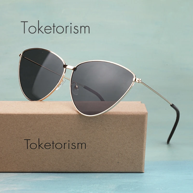 

Toketorism summer 2019 Stylish and elegant ladies sunglasses vintage woman glases 2178