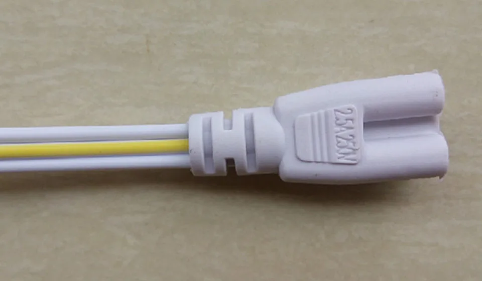 Трехфазные светодиодные трубки T5 T8 3 фута 300 мм 500 2 шт.|led connector wire|t8 led connectorled tube |