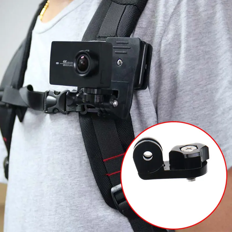 Quick Release Backpack Belt Hat Clip Mount Adapter for Sony AS50 AS300R AZ1 X3000R/Gopro 7 5 /SJcam/Xiaoyi 4k for iPhone huawei