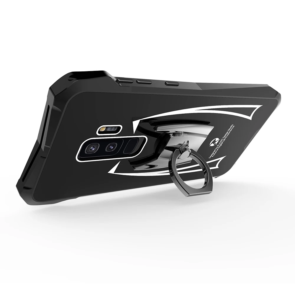 Ночной плащ Гибридный противоударный защитный чехол подставка для Samsung Galaxy S8 S9 Plus