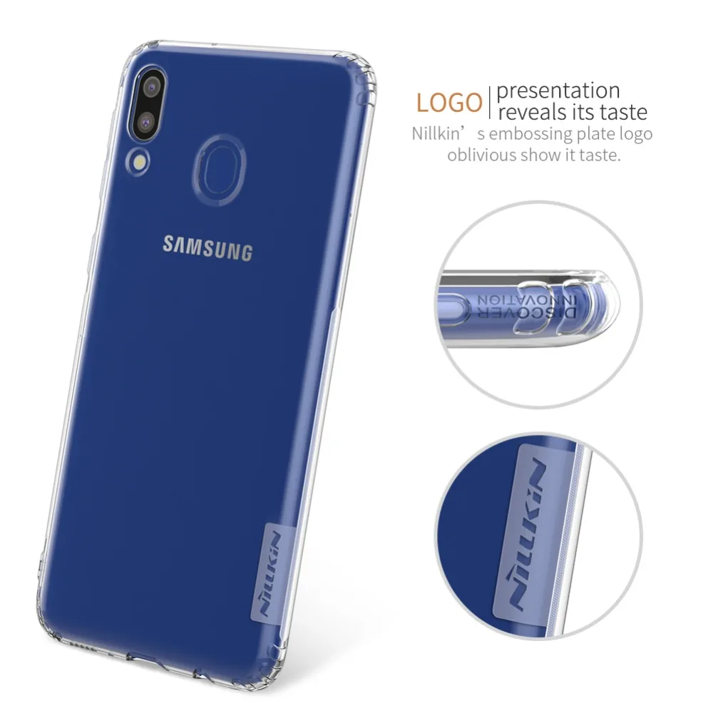 Для Samsung Galaxy M20 чехол Nillkin TPU 0 6 мм ультра тонкий прозрачный мягкий силиконовый для