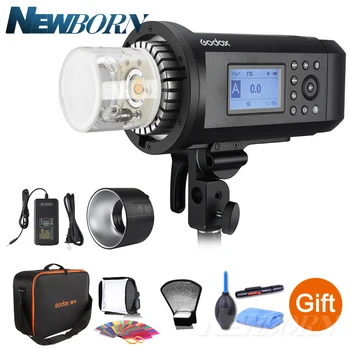 

Godox AD600Pro Outdoor Flash Li-on Battery TTL HSS Built-in 2.4G Wireless X System for Sony Cameras+Free Gift Shipping By DHL