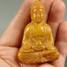 Бутик ювелирных изделий китайский старый желтый нефрит ручная работа резной Прекрасный Дракон PENDAN