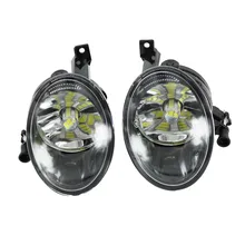 2 шт. для VW Tiguan 2012 2013 2014 2015 2016 спереди светодиодный противотуманных фар Противотуманные фары с светодиодный лампы