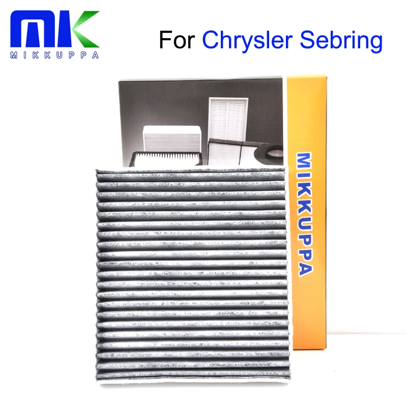 

Mikkuppa Cabin Air Filter For Chrysler Sebring 2.0 2.4 2.7 2001-2010 Car Accessories OEM 05058693AA