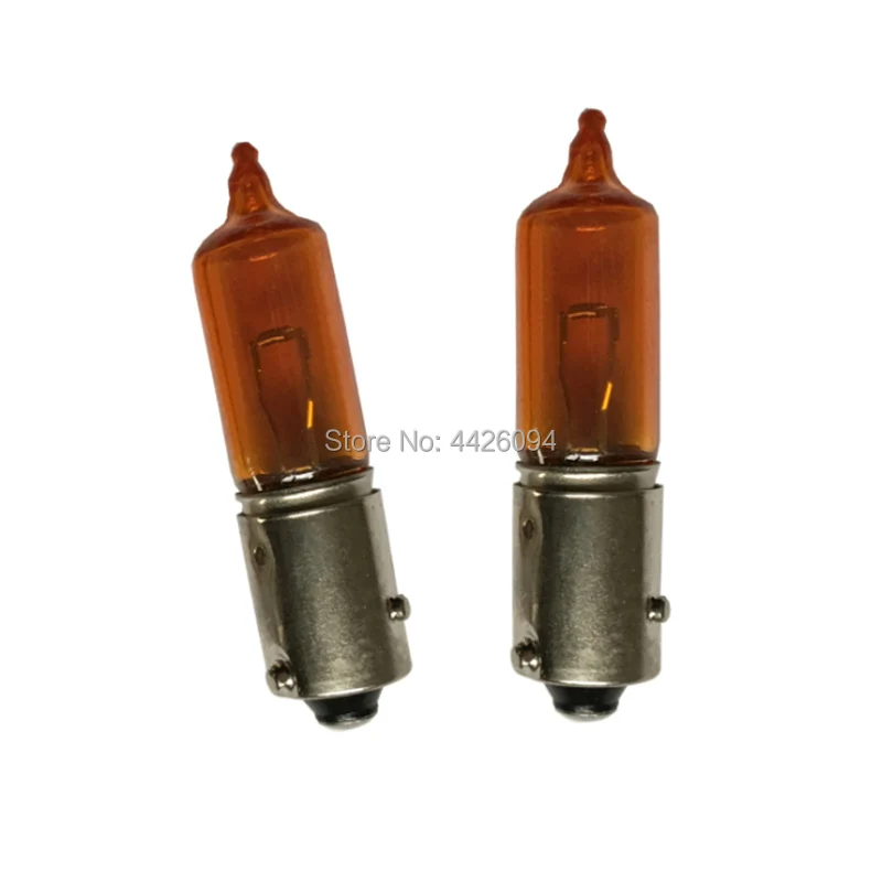 2PCS Amber Color Turn Signal Light Bub HY21W 12146 AW9s 12V 21W ...
