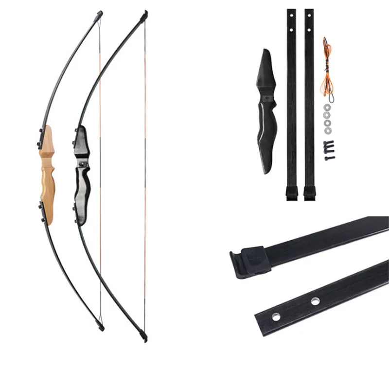 

Hot 40lbs Taken down Recurve Bow for Archery Bow Shooting Hunting Game Outdoor Sports Right hand&left hand bow can choose